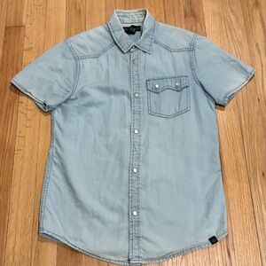 Treasure & Bond Light Blue Button Down Shirt